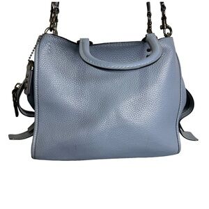 Coach 1941 Rogue Pebbled Leather Satchel Shoulder Bag